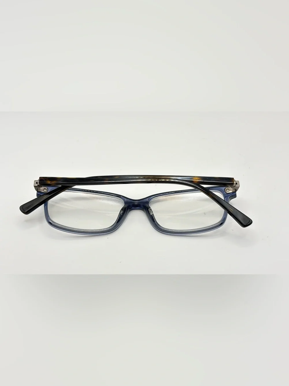 Banana Republic Duncan Blue Oval Sunglasses Frames Only